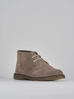 Anfibi camoscio beige