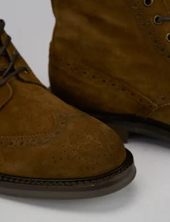 Anfibi camoscio marrone