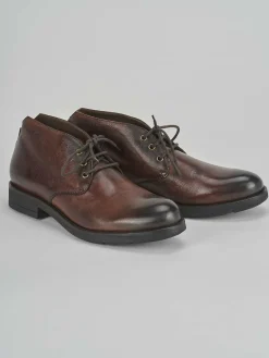 Anfibi pelle marrone