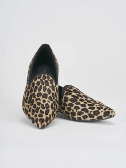 Ballerine tacco 1cm cavallino multicolor