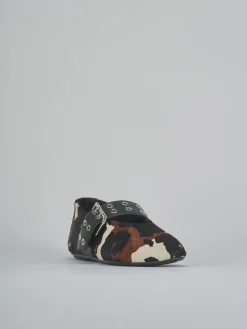 Ballerine tacco 1cm cavallino multicolor