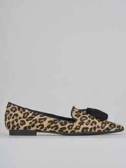 Ballerine tacco 1cm cavallino multicolor