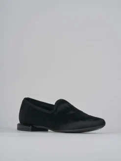 Ballerine tacco 1cm cavallino nero