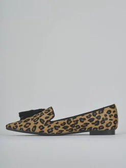 Ballerine tacco 1cm cavallino multicolor