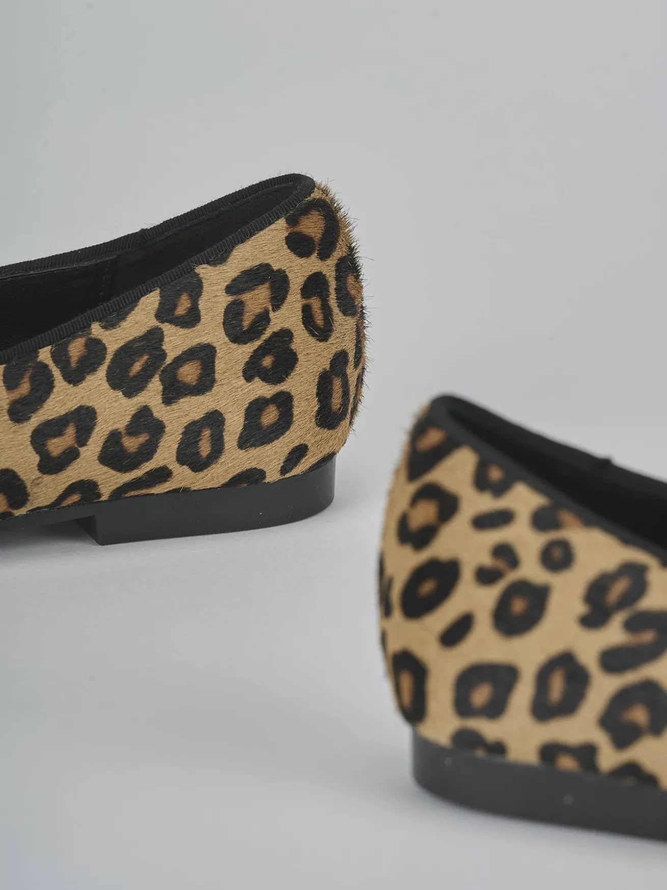 Ballerine tacco 1cm cavallino multicolor