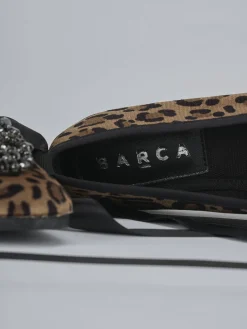 Ballerine tacco 1cm cavallino multicolor