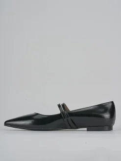 Ballerine tacco 1cm pelle nero