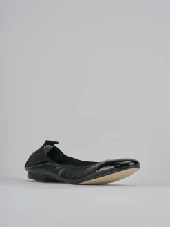 Ballerine tacco 1cm pelle nero