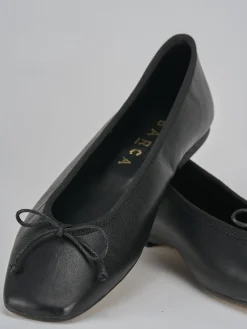 Ballerine tacco 1cm pelle nero