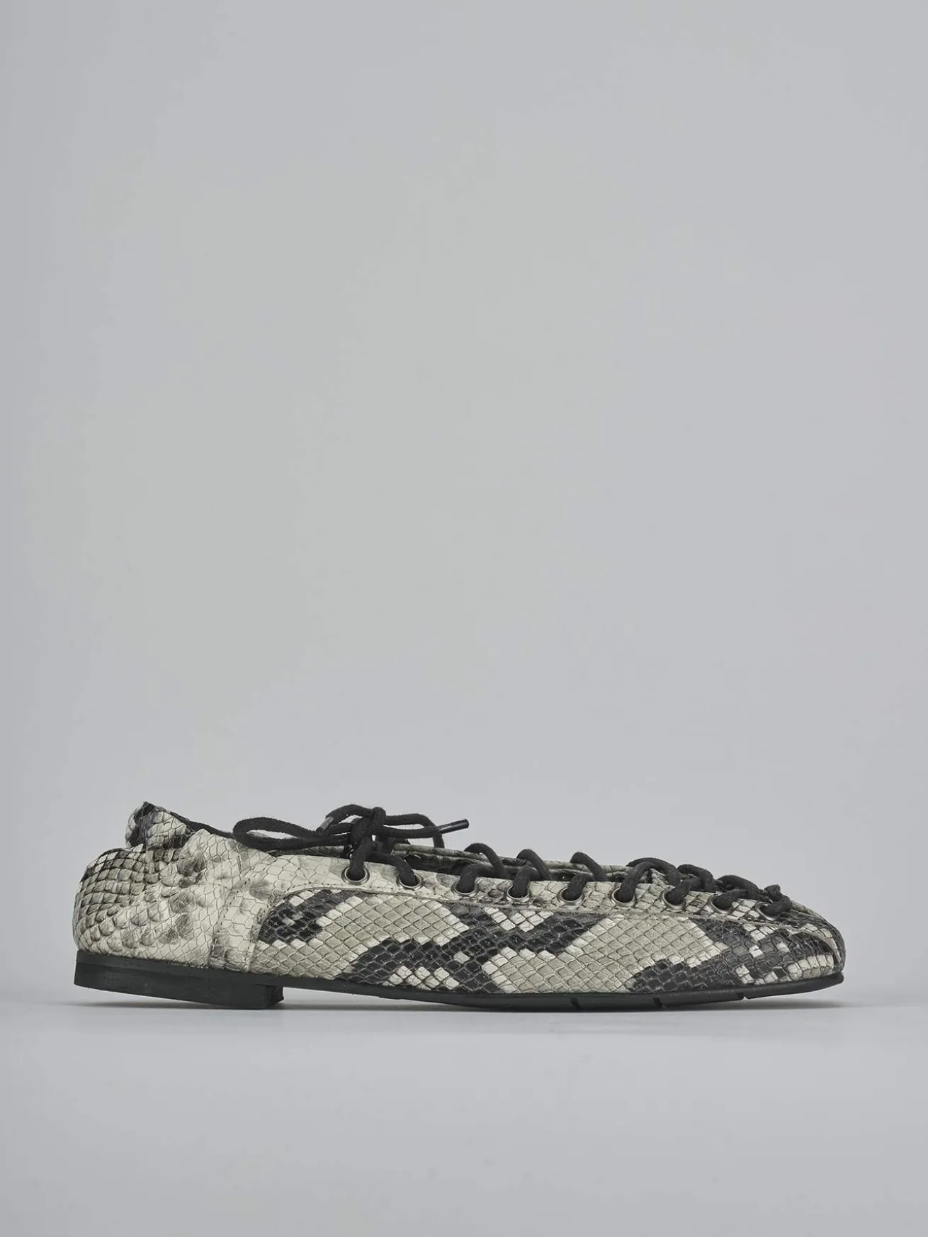 Ballerine tacco 1cm pelle beige