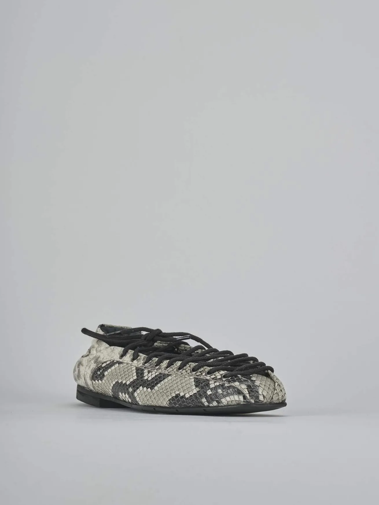 Ballerine tacco 1cm pelle beige