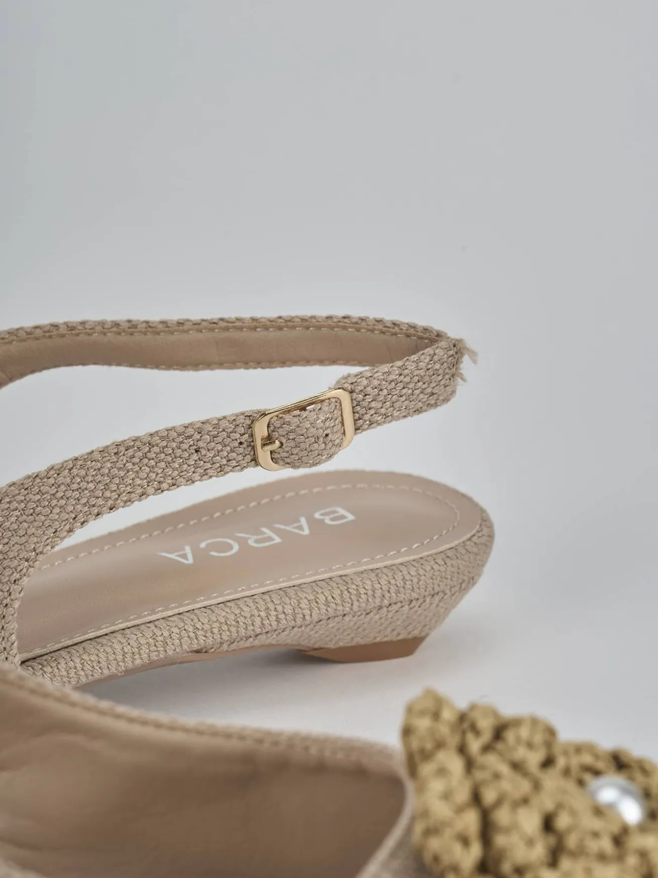 Ballerine tacco 1cm pelle beige