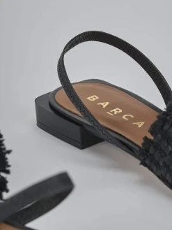 Ballerine tacco 1cm pelle nero