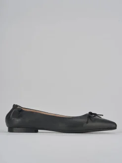 Ballerine tacco 1cm pelle nero