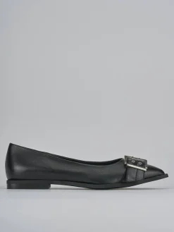Ballerine tacco 1cm pelle nero