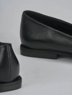 Ballerine tacco 1cm pelle nero