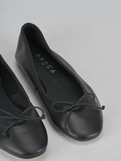 Ballerine tacco 1cm pelle nero