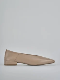 Ballerine tacco 2cm pelle rosa