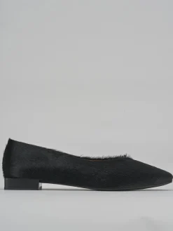 Ballerine tacco 1cm pelle nero