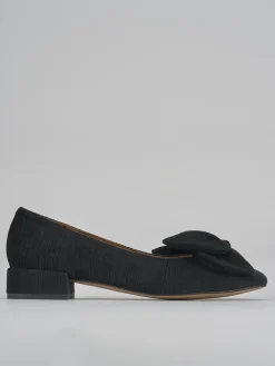 Ballerine tacco 2cm pelle nero