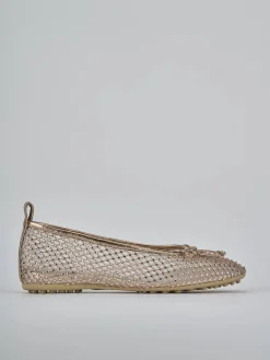 Ballerine tacco 1cm pelle beige