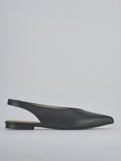 Ballerine tacco 1cm pelle nero