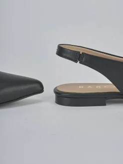 Ballerine tacco 1cm pelle nero