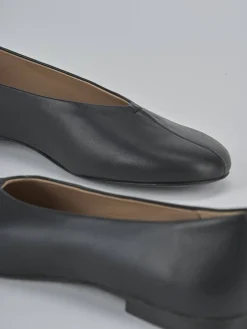 Ballerine tacco 1cm pelle nero