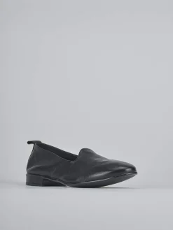 Ballerine tacco 1cm pelle nero