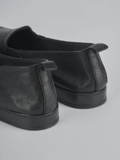 Ballerine tacco 1cm pelle nero