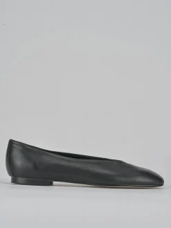 Ballerine tacco 1cm pelle nero