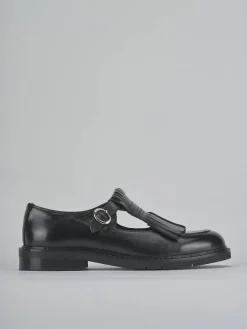 Ballerine tacco 1cm pelle nero