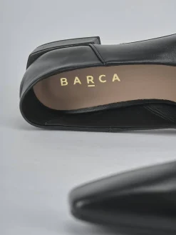 Ballerine tacco 2cm pelle nero