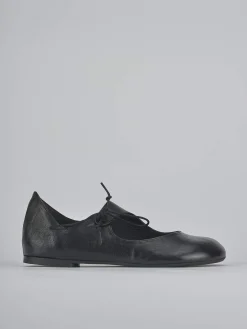 Ballerine tacco 1cm pelle nero