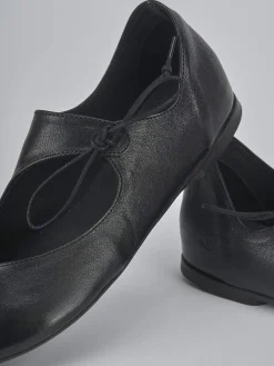 Ballerine tacco 1cm pelle nero