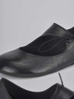 Ballerine tacco 1cm pelle nero