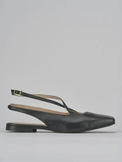 Ballerine tacco 1cm pelle nero