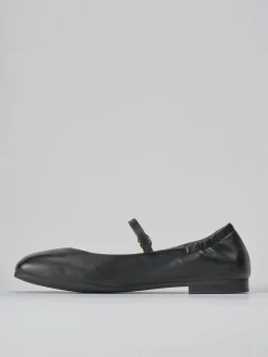 Ballerine tacco 1cm pelle nero