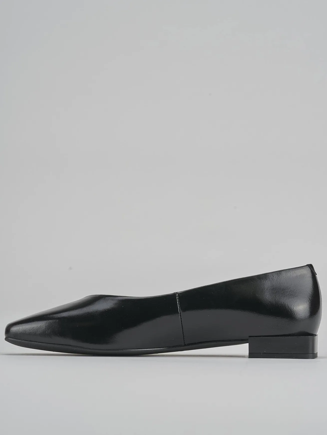 Ballerine tacco 1cm pelle nero