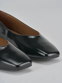 Ballerine tacco 1cm pelle nero