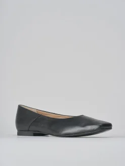 Ballerine tacco 1cm pelle nero