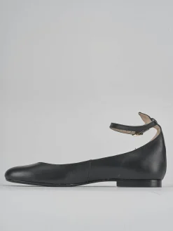 Ballerine tacco 1cm pelle nero
