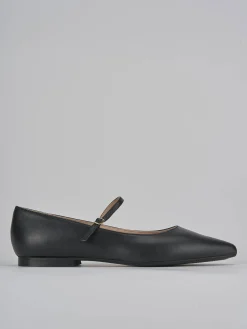 Ballerine tacco 1cm pelle nero