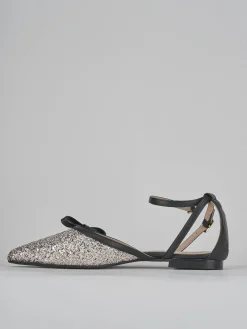 Ballerine tacco 1cm pelle nero