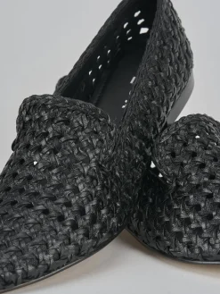 Ballerine tacco 1cm pelle nero