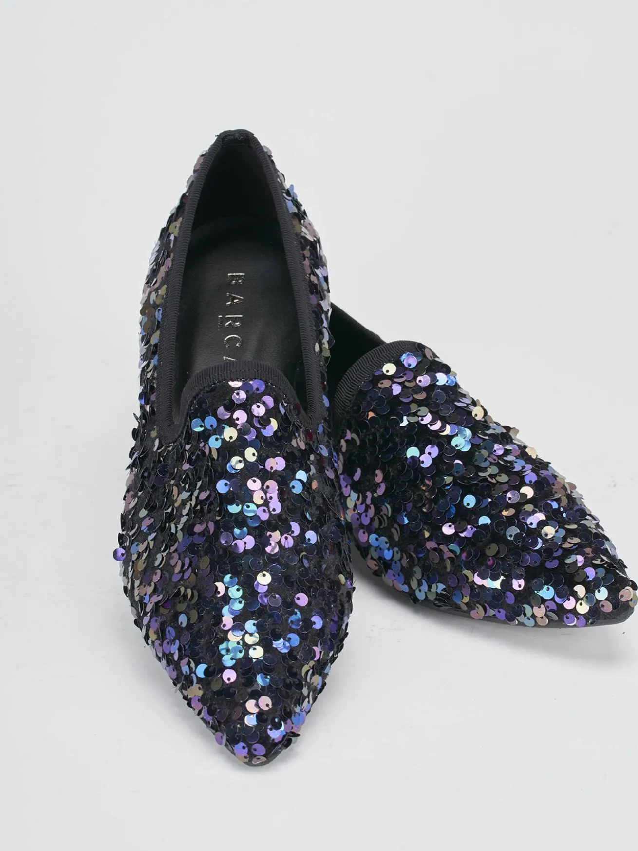 Ballerine tacco 1cm pelle multicolor