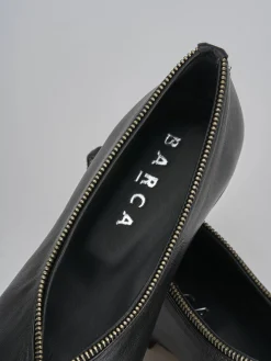 Ballerine tacco 1cm pelle nero