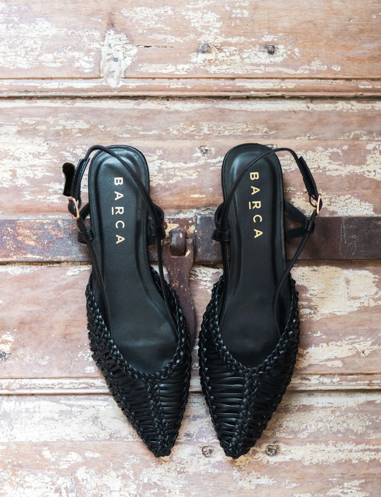 Ballerine tacco 1cm pelle nero