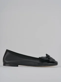 Ballerine tacco 1cm pelle nero