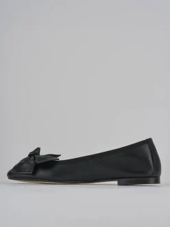 Ballerine tacco 1cm pelle nero